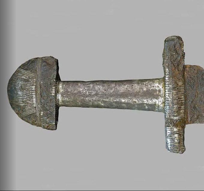 Sword found near Golden Gates in Kyiv ca 10th c 1 rotated