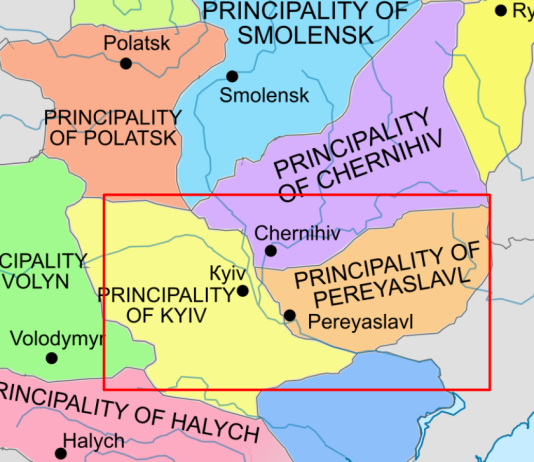 Original Rus was centered in Kyiv, Chernihiv, and Pereyaslavl only; Even Novgorod was NOT part of Rus