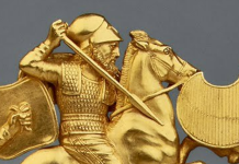 Scythian King with Famous Comb from Solokha Royal Kurgan in Ukraine: Details of Scythian royal burial