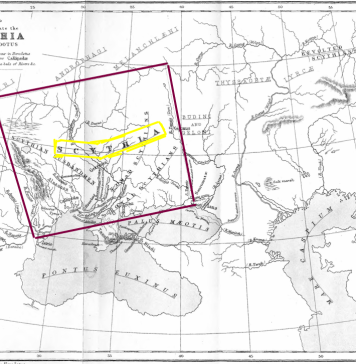 ‘Scythian Square’ of Herodotus: Borders of Scythia 2500 years ago