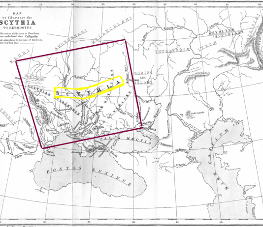 ‘Scythian Square’ of Herodotus: Borders of Scythia 2500 years ago