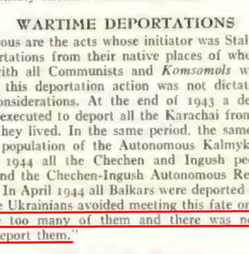 Stalin planned to deport ALL Ukrainians to Siberia after WW2, Khrushchev revealed in his ‘On the Cult of Personality’ Speech in 1956