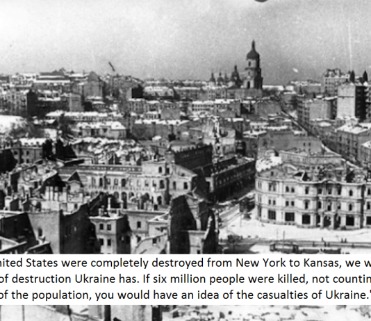 Ukraine Paid the Bill of WW2